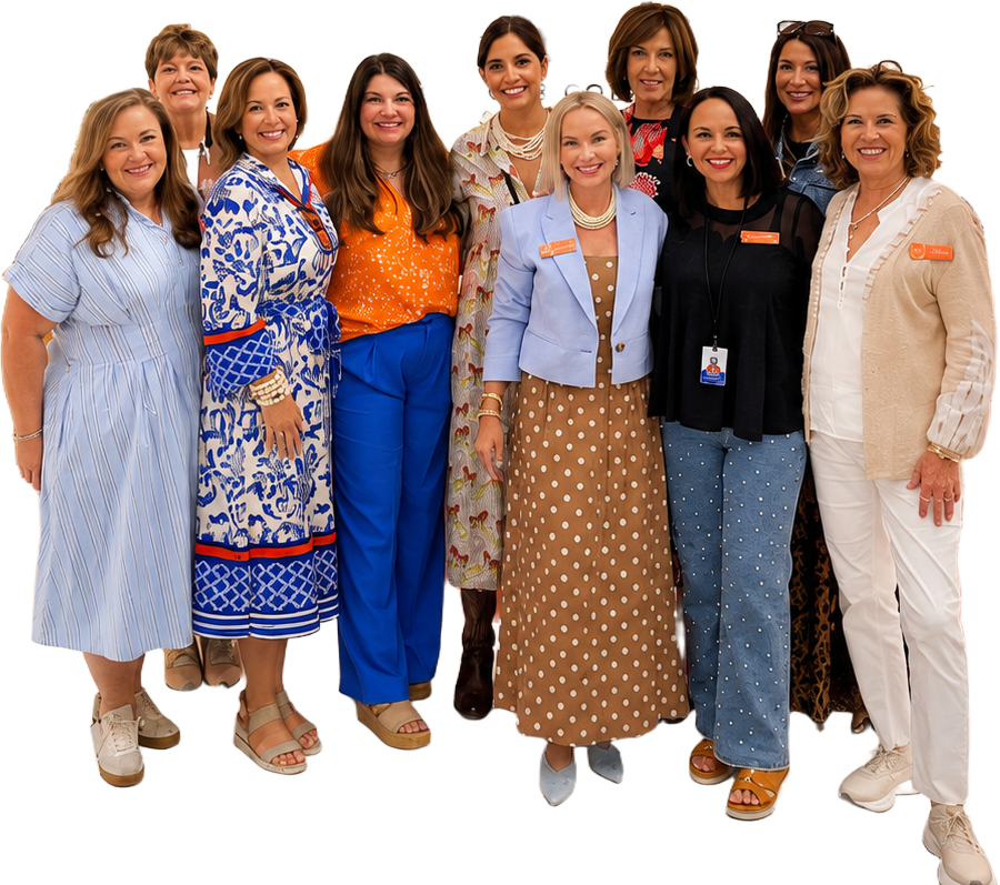 The Patrick & Company team in the showroom